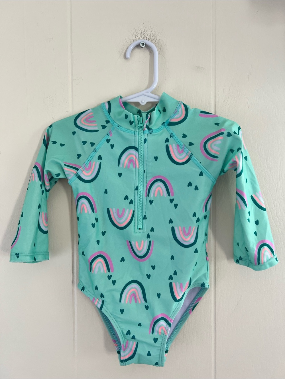 18 mo Swimsuit Long-Sleeve One-Piece by Jumping Beans